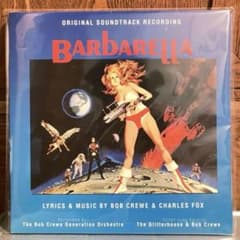 バーバレラ BARBARELLA 青盤 アナログレコード LP サウンドトラック バーバレラ BARBARELLA 青盤 アナログレコード LP サウンド