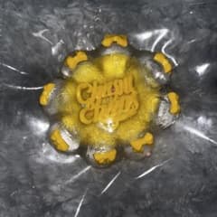 MONONA モノナ クリア Chupa Chups スクイーズ 黄色　粘土入のサムネイル
