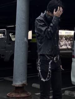 00s archive leatherjacket - メルカリ
