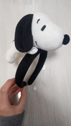 スヌーピー カチューシャ ぬいぐるみ風のサムネイル