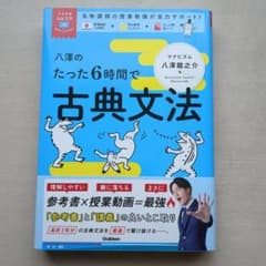 八澤のたった6時間で古典文法のサムネイル