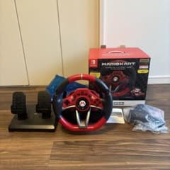 【Swith2対応】マリオカートレーシングホイールDX/HORI NSW-228 Swith2対応】マリオカートレーシングホイールDX/HORI NSW-228 - メルカリ