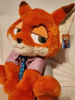 コストコ ディズニー ズートピア2 ニック・ワイルド ぬいぐるみ ブランケット コストコ ディズニー ズートピア2 ニック・ワイルド ぬいぐるみ