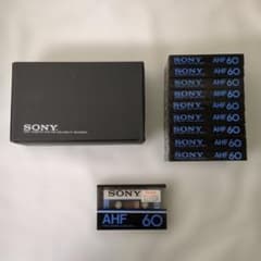 ♧【ヤ22】稀少 SONY AHF 60カセットテープ 10個セット - メルカリ