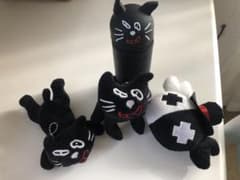キヨネコ レトカニ ぬいぐるみ ペンケースのサムネイル