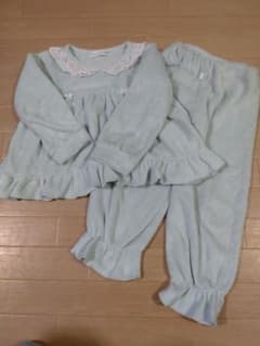 フリース パジャマ 上下セット 130cmのサムネイル