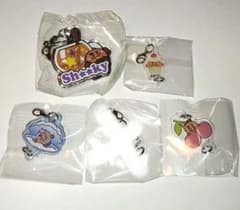 BT21 SHOOKY 연결되는 아크릴 매력 과일 벌집 스위트