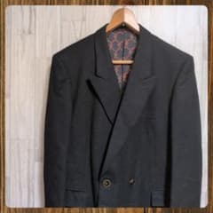ま*す様 roberta di camerino ダブルブレスト セットアップ ○Roberta di Camerino○ ダブルブレスト ウールジャケット - メルカリ