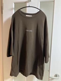【ノナか様限定】クルニ　CULLNI半袖ロゴ Tシャツ　ブラウンのサムネイル