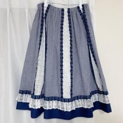 古着屋　チェックスカートのサムネイル