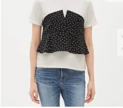 Tシャツ GU ドット ビスチェのサムネイル