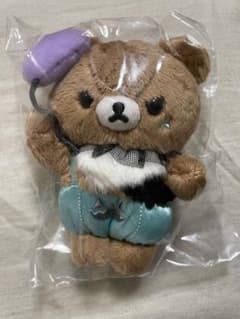 リラックマ パステルハロウィン　ぶらさげぬいぐるみ　チャイロイコグマ