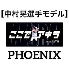 新品☆ソフトバンクホークス中村晃選手【ここでアキラ！】応援フェイス