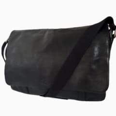 FOSSIL ショルダーバッグ Aiden メッセンジャー レザー ブラック 