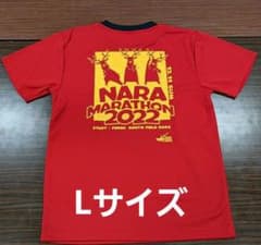 【未使用】奈良マラソン2022　参加賞Tシャツ　Lサイズのサムネイル