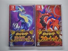 Switch ポケットモンスター バイオレット & スカーレット 2本セットのサムネイル