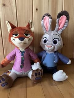 よ*し様 ズートピア2 Lぬいぐるみ ニック・ワイルド ジュディ