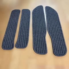 アルファード 用　ダークグレー ストライプ フロアマット 4枚セットのサムネイル