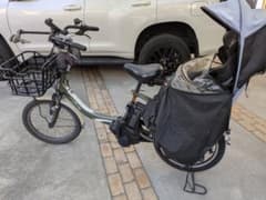 A*A様 電動アシスト自転車 YAMAHA PAS Babby un チャイルドのサムネイル