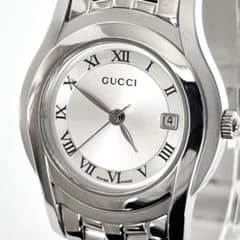 グッチ GUCCI 5500L レディース腕時計 磨き済み 電池新品 s2246 - メルカリ