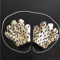 ヒョウ柄ミトンのサムネイル
