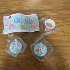 캐치! 티니핀 쿠라 스시 오로라 캔 배지 2개 세트 마스킹 테이프