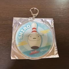 Crayon Shin-chan x Round One Novelty Acrylic Keychain - Shiro