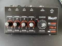 TM-4 4チャンネルマイクロミキサー　TECHのサムネイル