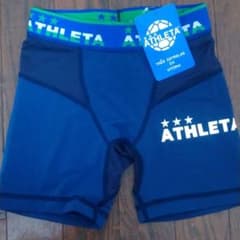 【新品未使用】ATHLETA　キッズ　インナーパンツ140　ネイビーのサムネイル