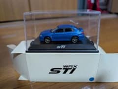 非売品Subaru WRX STI ミニカー ディスプレイケース付き - メルカリ