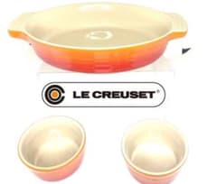 ル・クルーゼ LE CREUSET オーバルディッシュ グラタン皿 ココット 皿のサムネイル