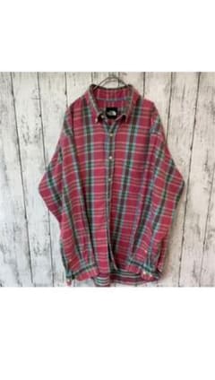 THE NORTH FACE チェックシャツ 長袖 古着のサムネイル