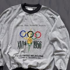 希少 80s adidas Olympic スウェット 一点物 archive - メルカリ
