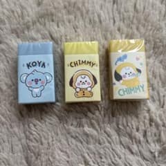 KOYA & CHIMMY 消しゴム 3個セットのサムネイル