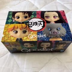 귀멸의 칼날 Qposket 피규어 23권 탄지로 禰豆子 善一 伊之助