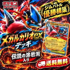 ポケモンカード メガルカリオex ジムバトル優勝構築済みデッキセット