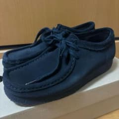 CLARKS オリジナルズ ワラビーブラック　UK6 24cmのサムネイル
