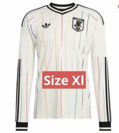 新品 アディダス 日本代表 2026 アウェイ 長袖 ユニフォーム XLサイズ