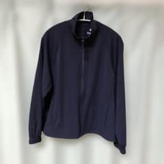 UNIQLO ドライストレッチ ジップアップ ジャケット ネイビーのサムネイル