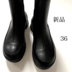 新品/36 ステラ マッカートニー トレース チェルシーブーツ サイドゴア 