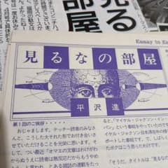サ*様 P-MODEL　雑誌切り抜き 平沢進連載「見るなの部屋」 サ*様 P-MODEL 雑誌切り抜き 平沢進連載「見るなの部屋」 - メルカリ