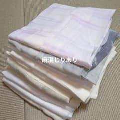 5744 夏用長襦袢まとめ売り10着！麻混じりあり☆リメイク•お稽古用など