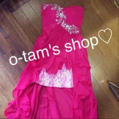 suzu様専用♡    ピンクビジューショートインドレス♡のサムネイル