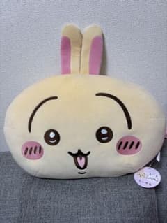 ちいかわ もっちるおかお超BIGぬいぐるみ　うさぎのサムネイル