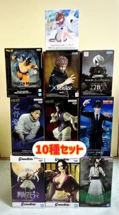最新人気フィギュア】10種セット 呪術廻戦 ワンピース BLEACH等 - メルカリ