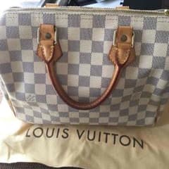 LOUIS VUITTON ルイヴィトン♡ホワイト ダミエ ボストンバッグのサムネイル