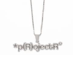 p(R)ojectR® シルバーネックレス - メルカリ