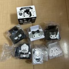 サンリオキャラクター モノクロバンスクリップ6点セットのサムネイル