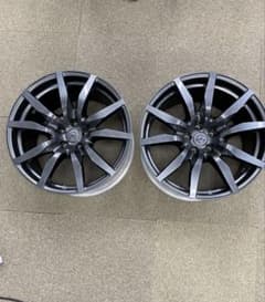 【今日のわんこ】引き取り限定 GTR R35 20インチ リア 2本セット 引き取り限定 GTR R35 20インチ アルミホイール リア 2本セット - メルカリ