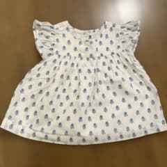 baby GAP 花柄フリル袖シャツ 2歳用